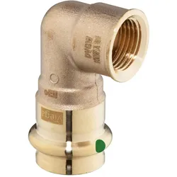 Viega, Rohrverbindungstechnik, Winkel Profi-/Sanpress Rotguss 90 Grad IG mit SC-Contur 54mmx2