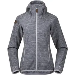 BERGANS Bergans Damen Funktionsjacke W HAREID FLEECE JACKET, Größe XS in Silber Silber