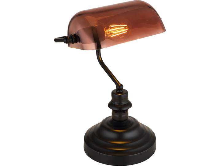 GLOBO Lighting Tischleuchte ANTIQUE LBH 25x19x36 cm bunt Tischlampe