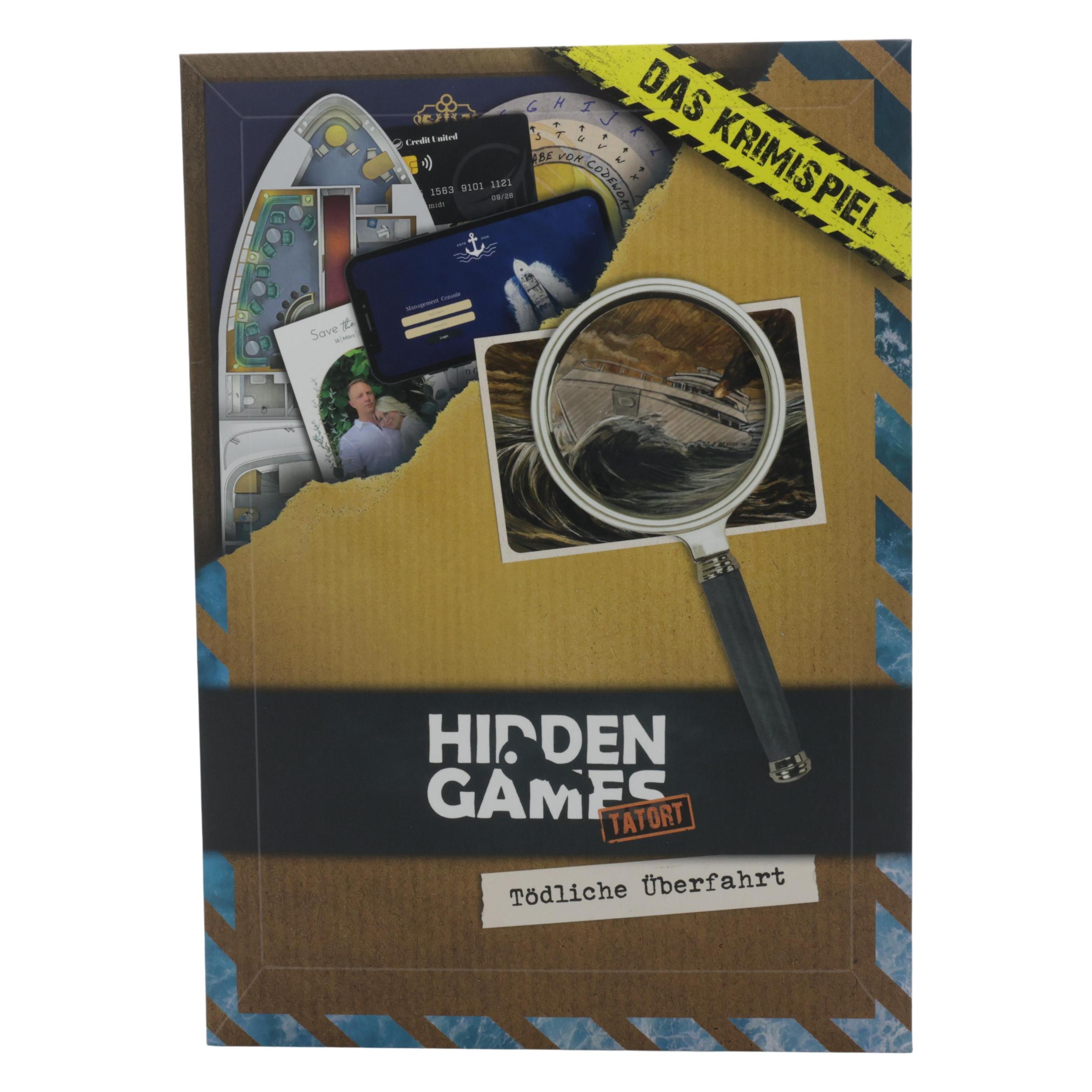 Hidden Games Tödliche Überfahrt - Krimispiel (Deutsch, 1 - 6 Spieler) (HGAK09TU)