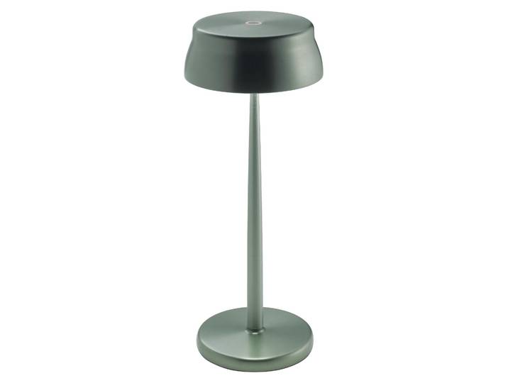 Zafferano Sister Light Lampe De Table Wi-Fi Smart Led Vert Rechargeable Et Dimmable