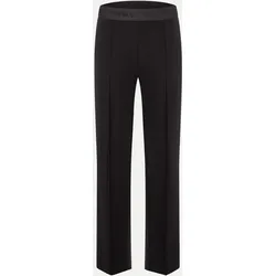 Wide-Leg Schlupfhose Ava Schwarz 46/32