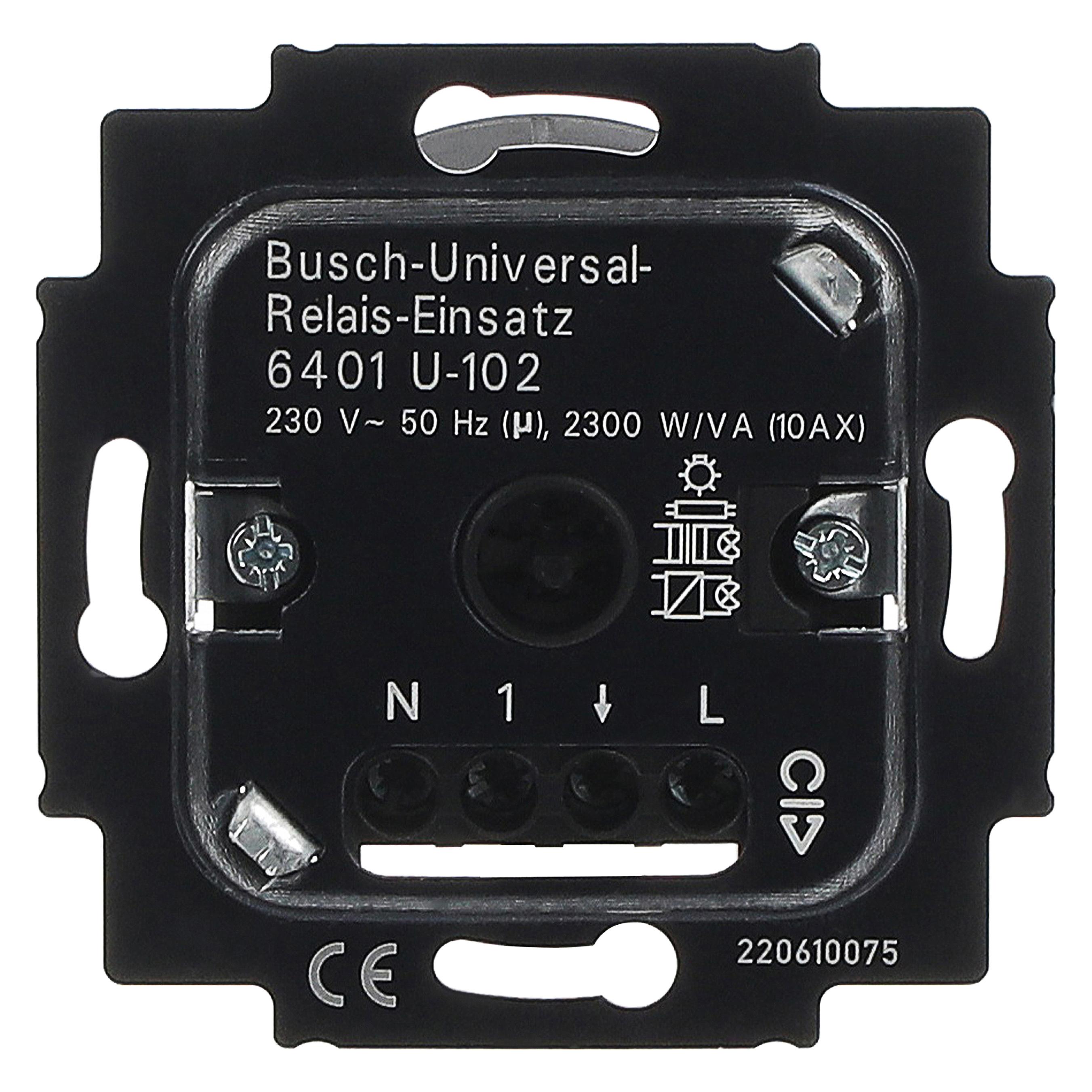 Busch-Jaeger BJ - Einsatz - Universal-Relais-Einsatz - UP (2CKA006401A0048)