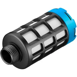 Festo, Rohrverbindungstechnik, Schalldämpfer 534225 U-1/2-20 10 bar PE Kupfer 1 St.