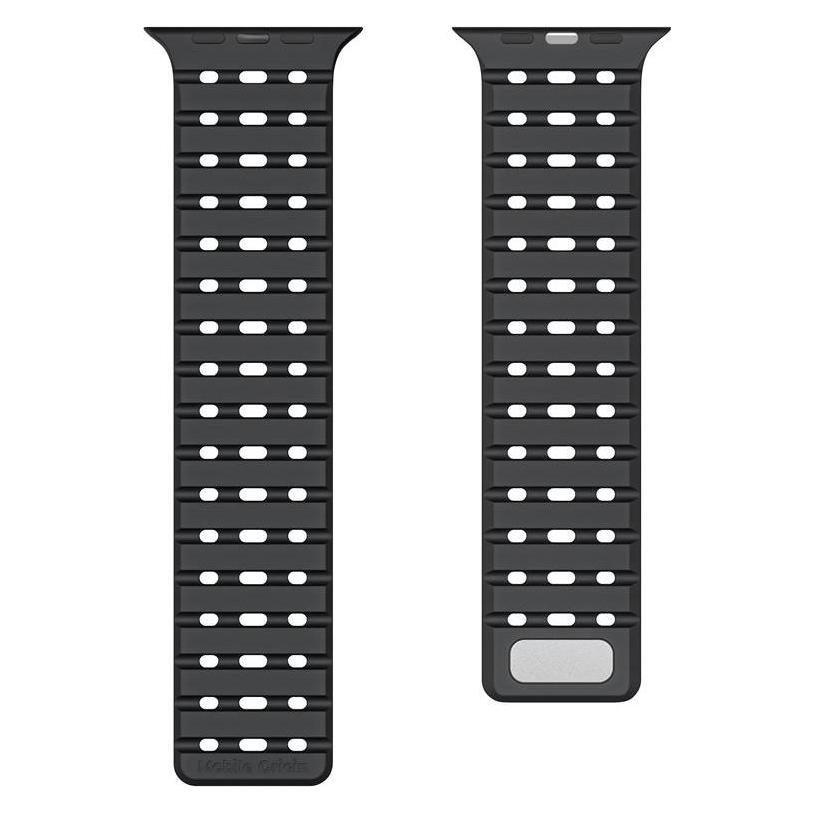 Mobile Origin Magnetic Strap black - AW Ultra 2/1 (49mm) 9/8/7 (45mm)/6/SE/5/4 (44mm)/3/2/1 (42mm) (AWMS-01-BLK)