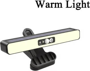Inspire Curations 36 LED Clip On Solar Motion Sensor Light Waterproof Outdoor Security Light warm Light 1pc