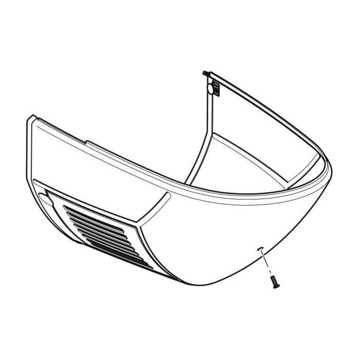 Geberit Verschalung manhattan 250029CG1 zu Geberit AquaClean 8000 / 8000plus
