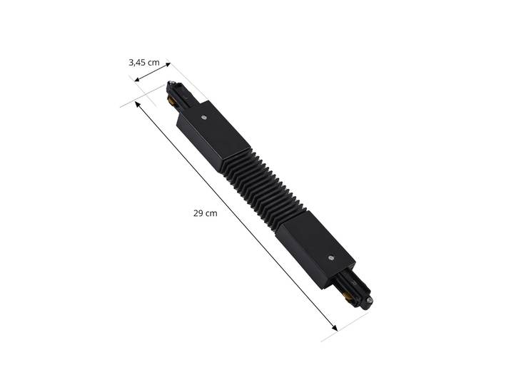 Linaro Track Flex Connector Noir - Lindby - Plastique