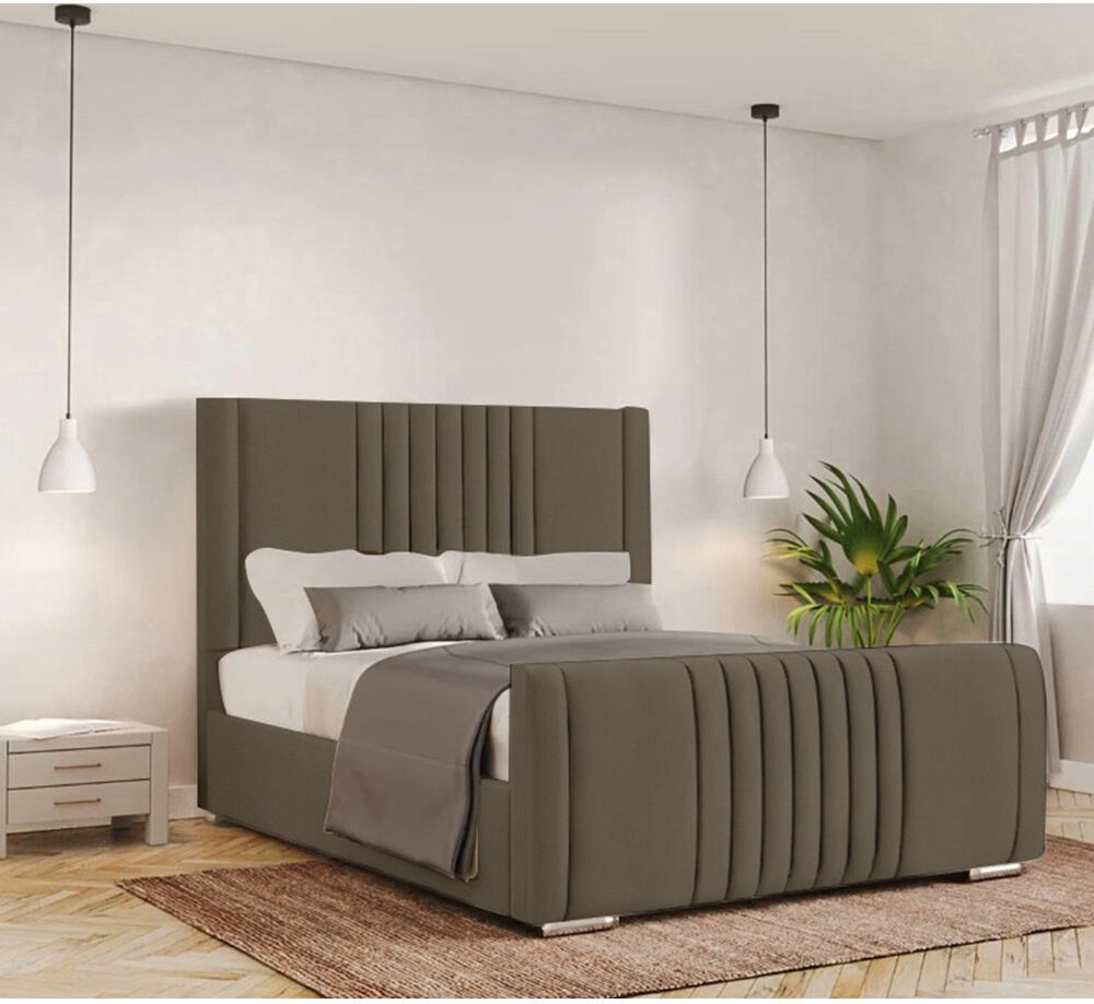 Fairmont Park Ganador Upholstered Bed Mole Double (4'6)