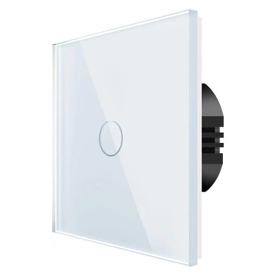 Spring One Gang, One Way Touch Switch, Glass White (WT-101 WIFI 1gang(N&L) 1000W/G)