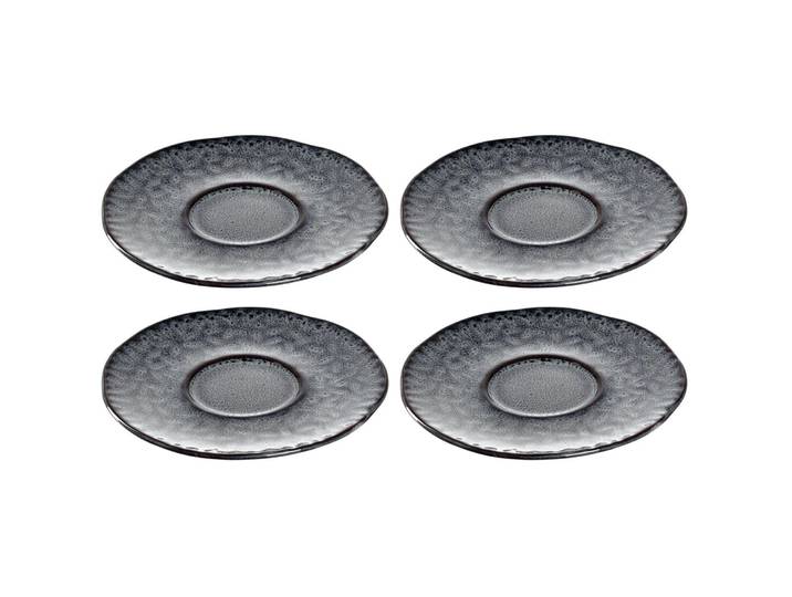 Untertassen-Set Leonardo anthrazit Keramik B 11 cm - Untertassen-Set