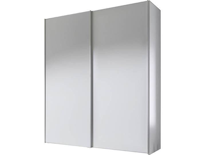 Schwebetürenschrank, Holzwerkstoff, Weiß, 188×222×68 cm, Modern, STAUD Sinfonie Plus
