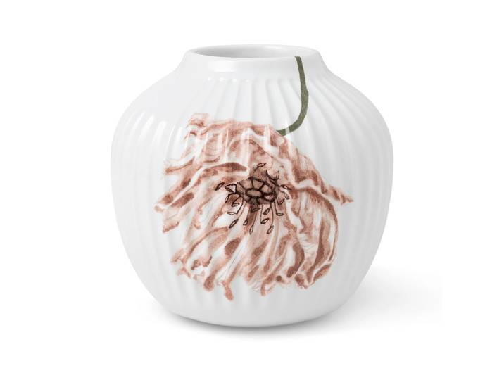 Kähler Vase Hammershøi Poppy 13 cm Blanc