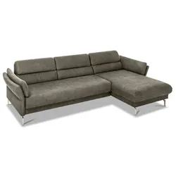 Segmüller Werkstätten Ecksofa Mara01 Mikrofaser Grau