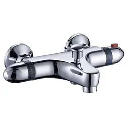 Schütte Wannenfüll-Thermostat Supra verchromt - Bad-Armatur