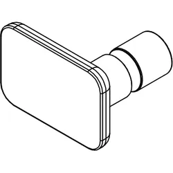 HSK Ersatzteile Knopfgriff Softcube, Chrom, E100140-20-41 E100140-20-41
