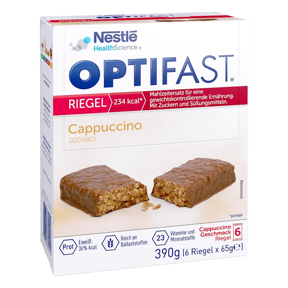 Nestle Health Science (Deutschland) GmbH Optifast Riegel Cappuccino 15996525