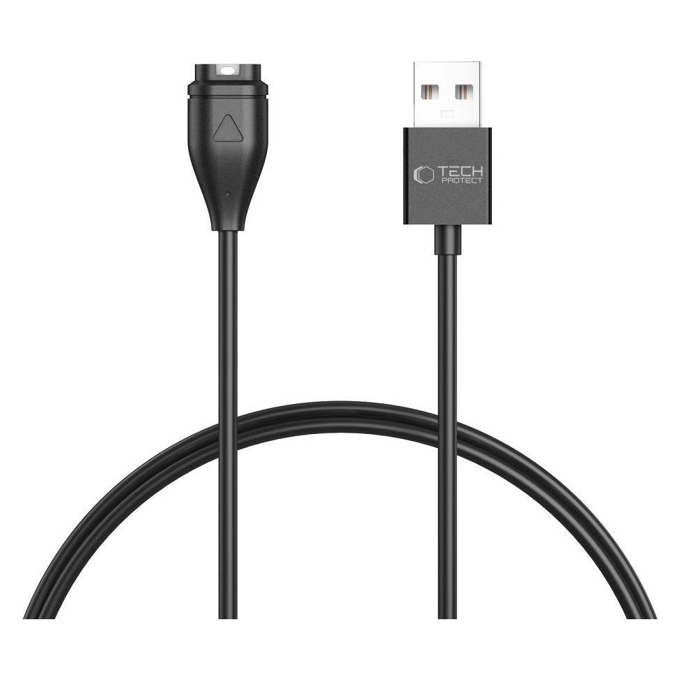 Tech-Protect MC04 UltraBoost USB-A-Kabel für Garmin Watch 1 m - Schwarz (5906302368891)