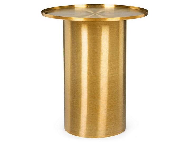 Natur24 Beistelltisch Kalpita Beistelltisch 51 x 51 x 59 cm Stahl Gold