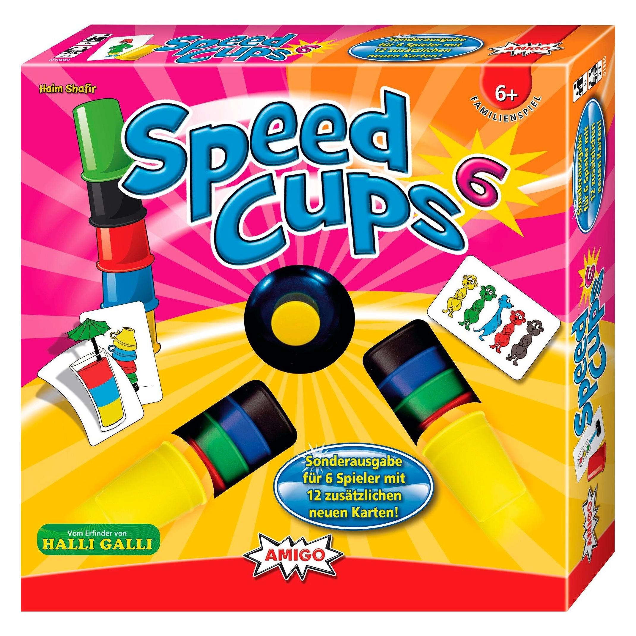 Amigo Speed Cups Deluxe (Deutsch, 1 - 6 Spieler) (01880)