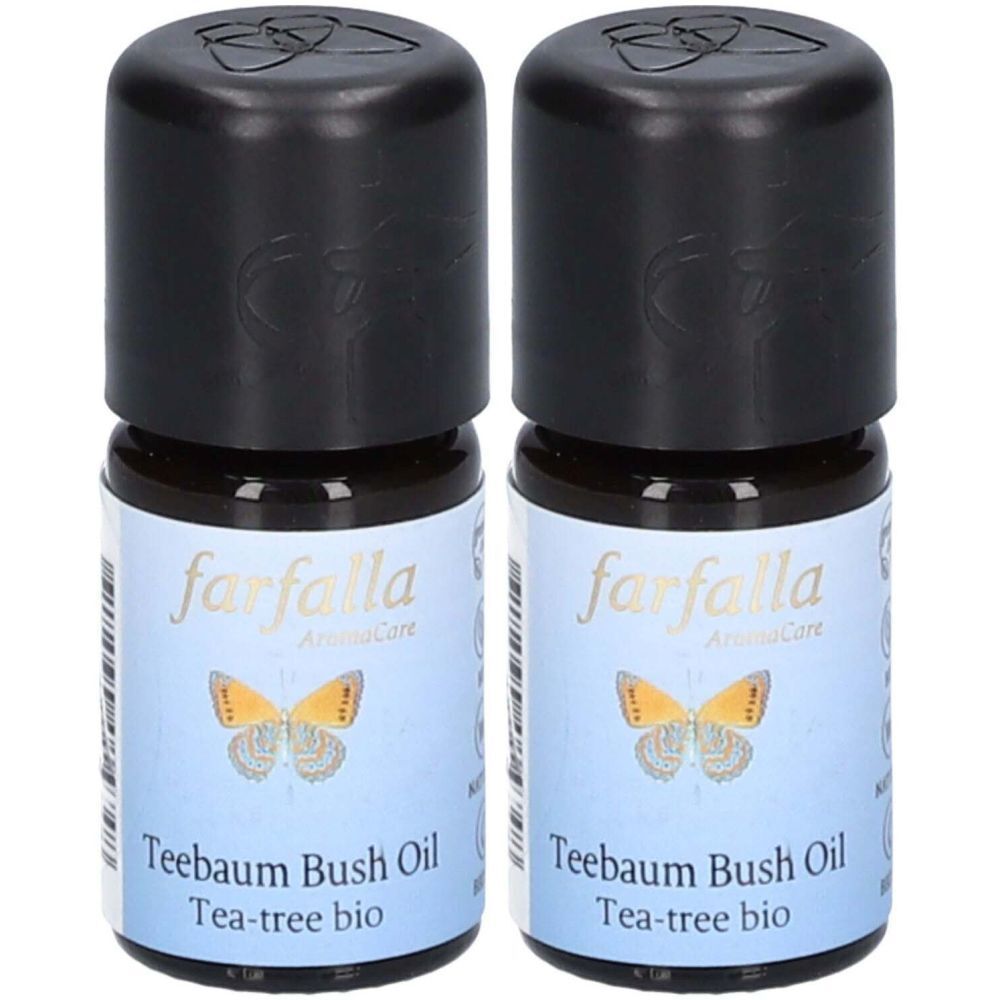 Farfalla Teebaum Äth/Öl Bio Wildsamml Gr Cru 5 ml x2 2x5 Ätherisches Öl