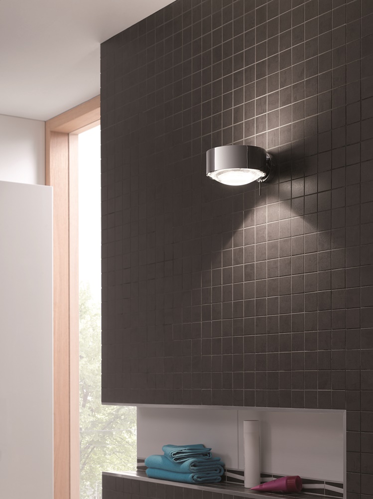 Top Light PUK MEG MAXX WALL + LED-Wandleuchte chrom glänzend 2-40802 4251349315089