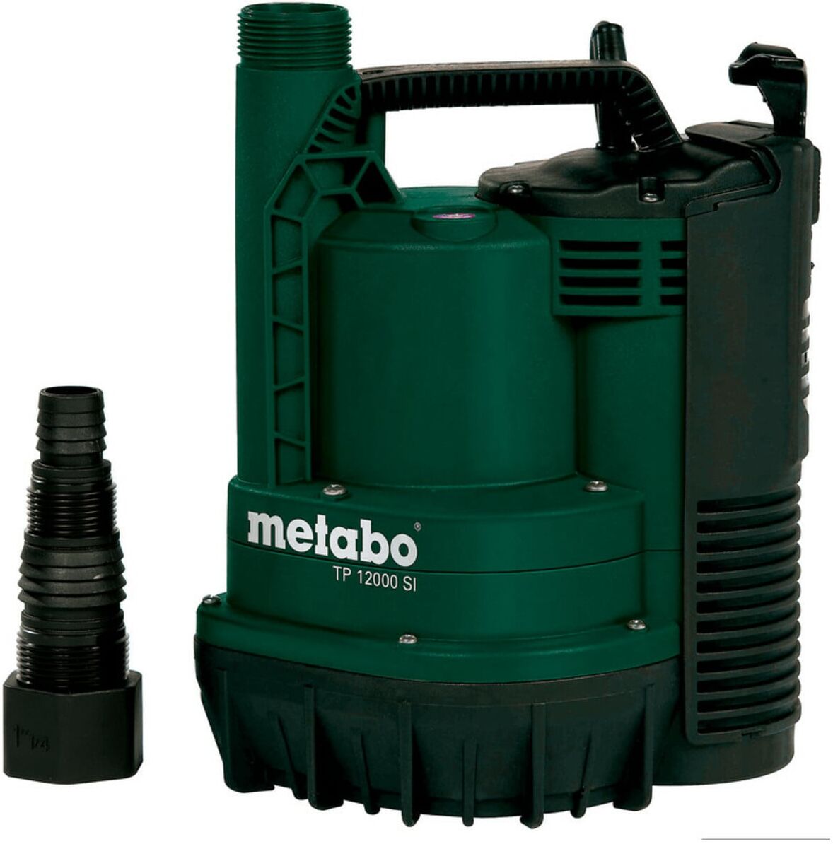 Metabo Flachsaugende Klarwasser-Tauchpumpe TP 12000 SI Karton (0251200009)