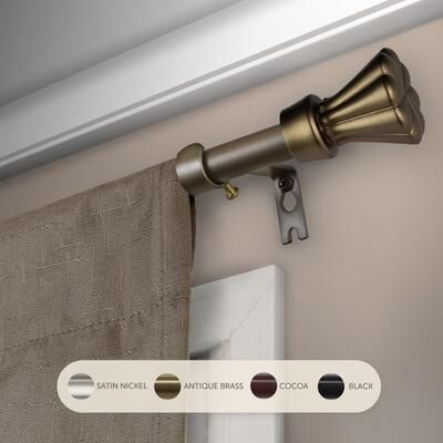 InStyleDesign Drais Curtain Rod 5/8-inch dia.