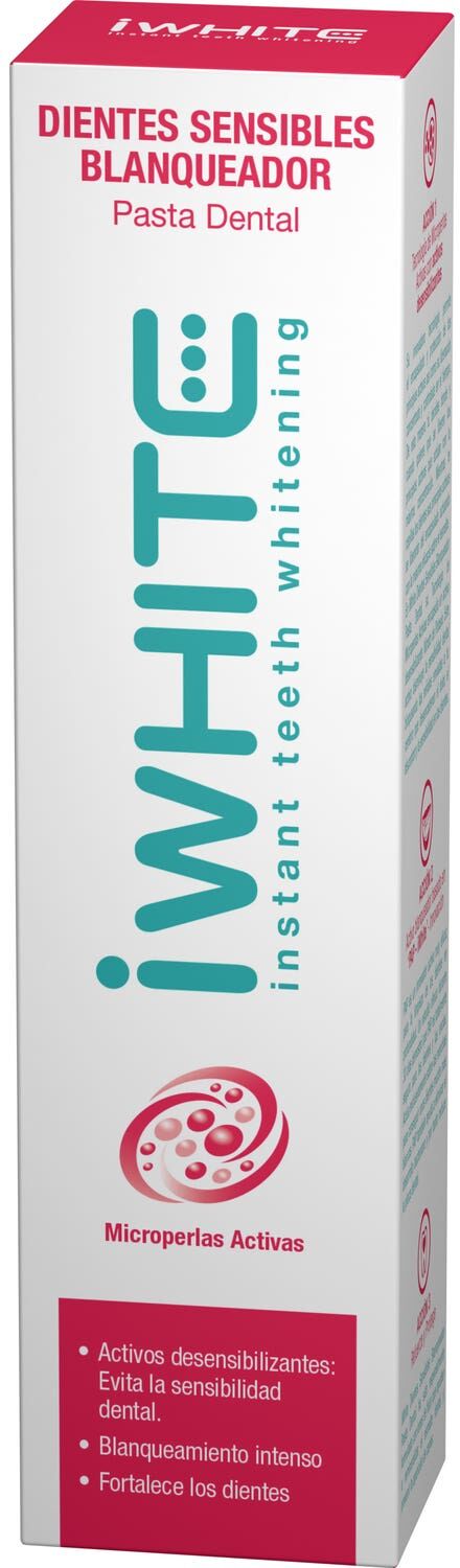 iWhite Dientes Sensibles Pasta Dental Blanqueadora 75 ml