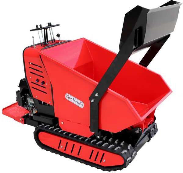 GeoTech Pro Geoporter 550 DHS Hydro  Raupendumper mit hydraulischer Kippmulde 500 kg  Hydrostatischer Antrieb