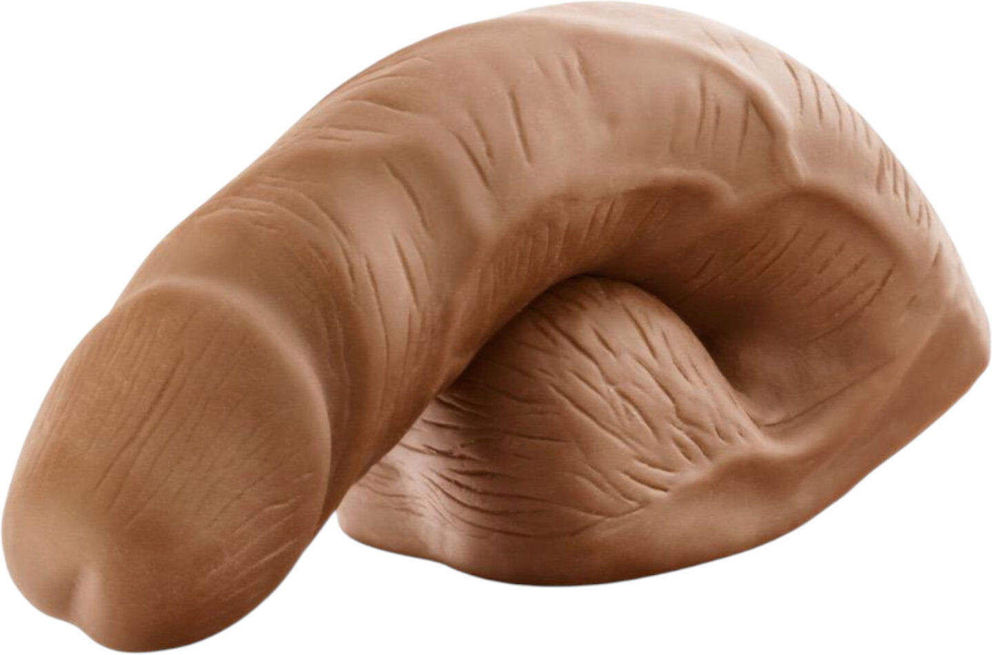 Blush UrSelf Affirm - lifelike dildo (brown) - 13 cm