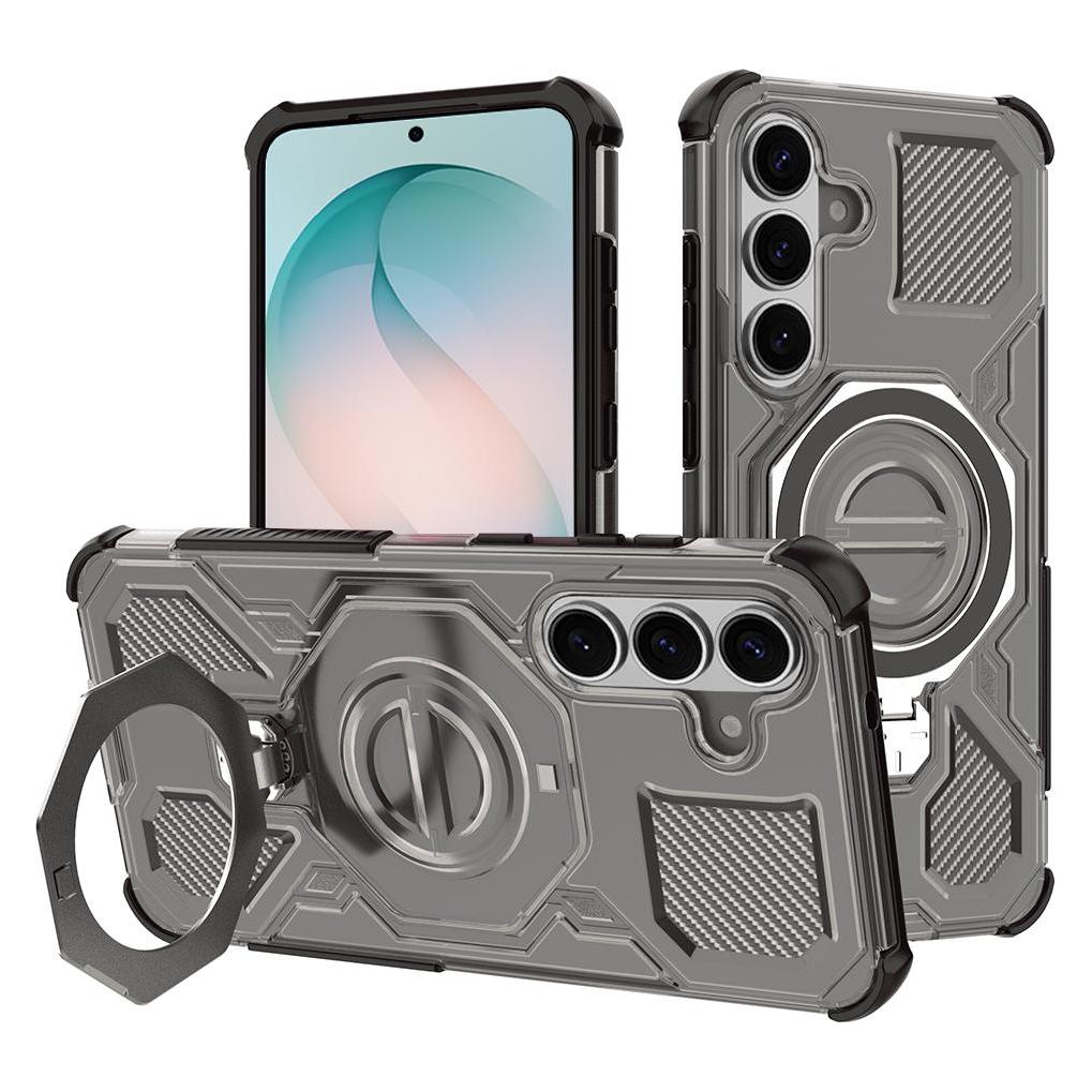 Techsuit - Carbon Shield PRO - Samsung Galaxy S26 Edge - Smoke Black (Samsung Galaxy S26) (62883046)