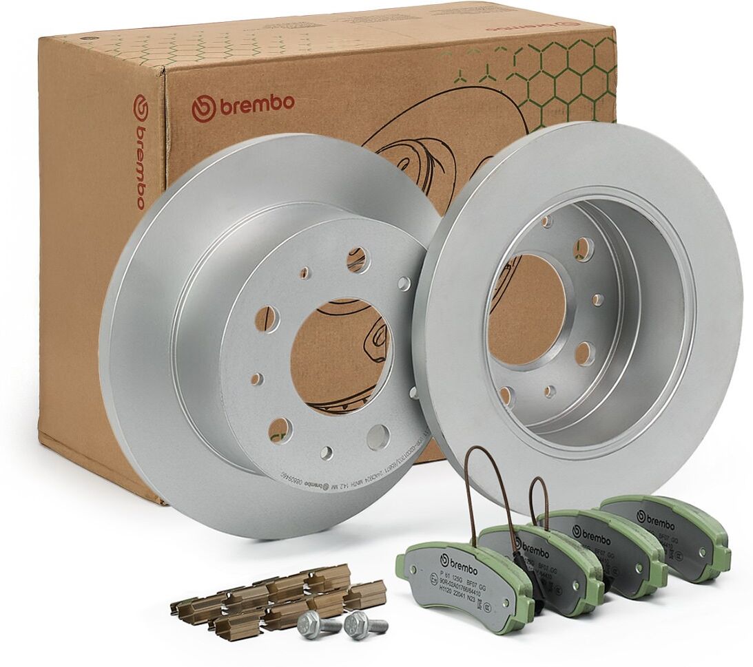 BREMBO KT 10 006 Brake discs and pads set