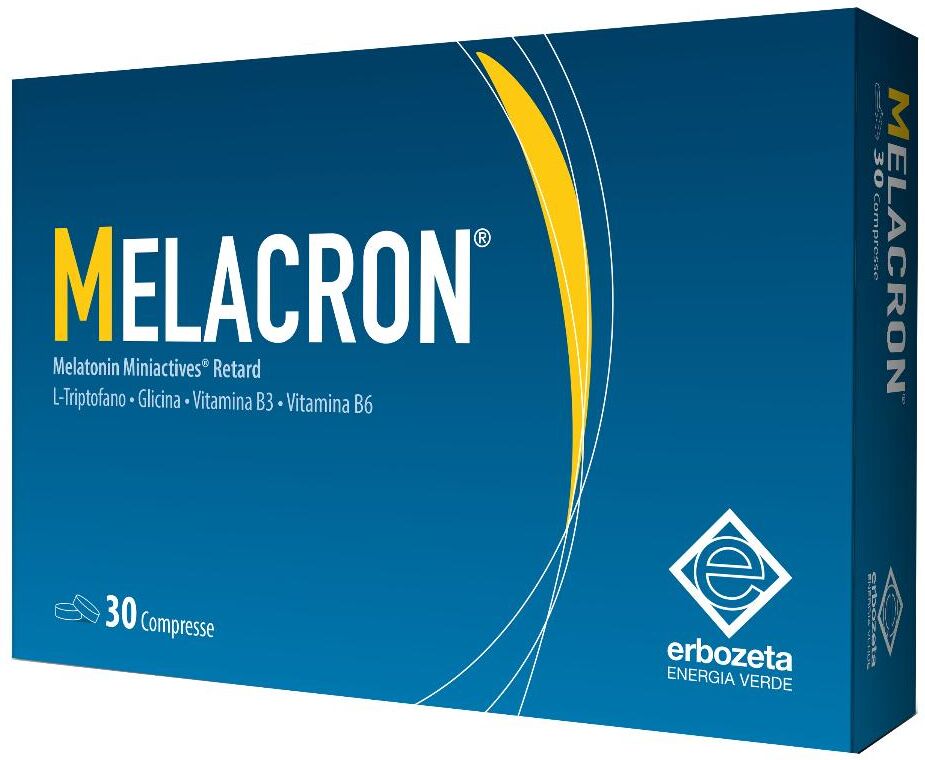 ERBOZETA SpA Melacron - 30 Compresse