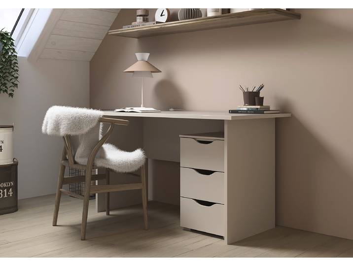 Bureau Frieda Type B 140 x 75 x 66cm Beige