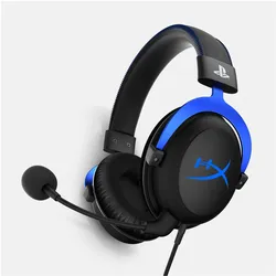HP HyperX Cloud Wired (Kabelgebunden), Gaming Headset, Blau, Schwarz