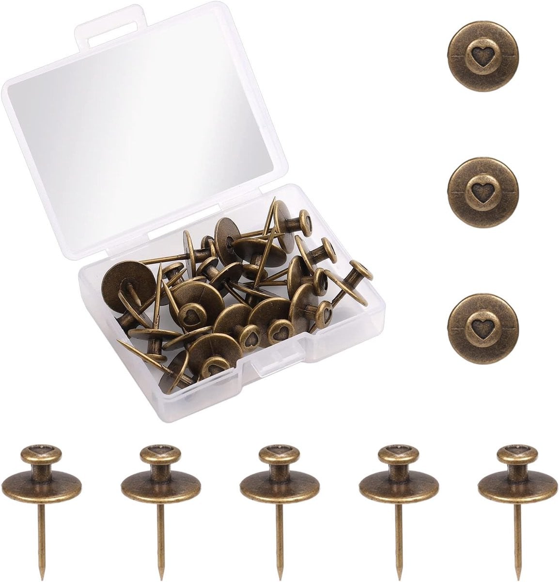 20 stuks Decoratieve Foto Hangers voor Muurdecoratie