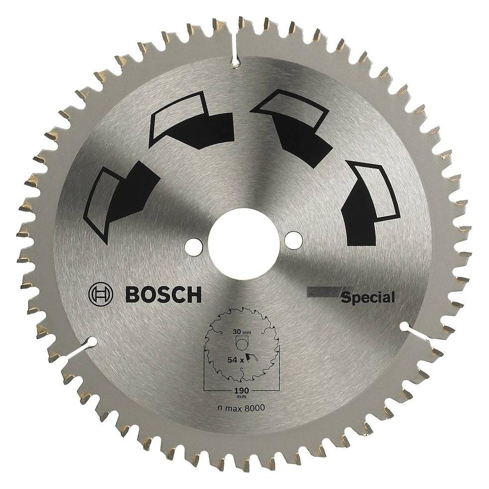 Bosch Zubehör Kreissägeblatt SPECIAL D= 130 mm Bohrung= 20 mm Z= 40 (2609256884)