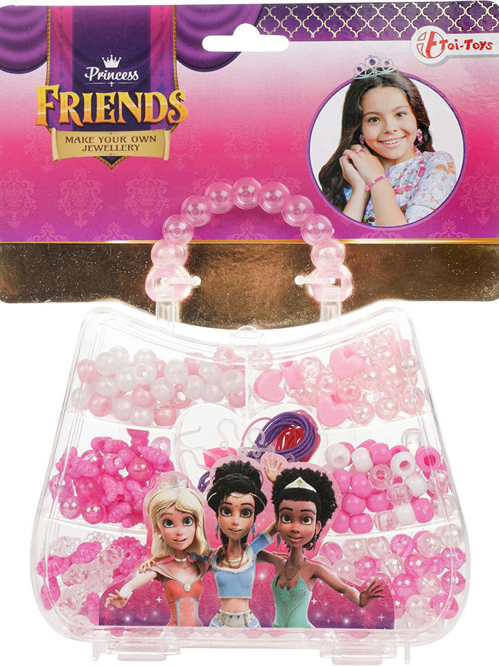 Toi-Toys Schmuckperlen "Princess Friends" - ab 3 Jahren - onesize
