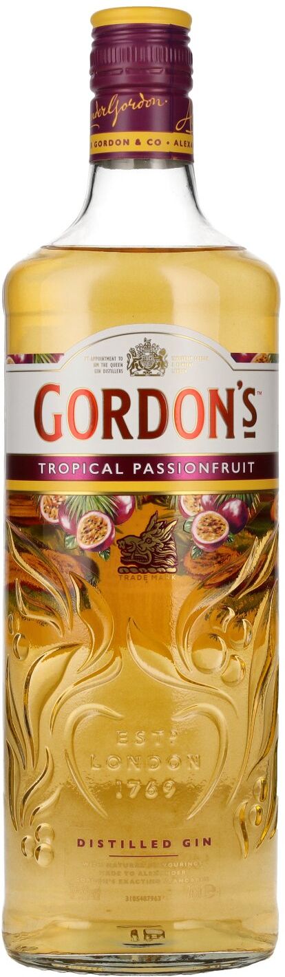 Gordon's TROPICAL PASSIONFRUIT Distilled Gin 37,5% Vol. 0,7l