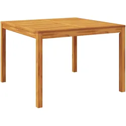 vidaXL Garten-Esstisch 110x110x75 cm Massivholz Akazie