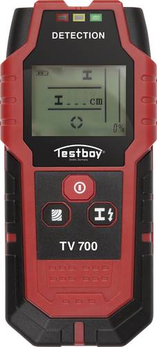 Testboy Ortungsgerät TV 700 Ortungstiefe (max.) 80 mm Geeignet für Holz, spannungsführende Leitungen, eisenhaltiges Metall