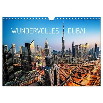 Wundervolles Dubai (Wandkalender 2027 DIN A4 quer), CALVENDO Monatskalender