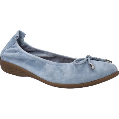 Ballerina JOSEF SEIBEL "Fenja 09, skyblue", Damen, Gr. 38, blau (skyblau), Obermaterial: 100% Rindsleder Leather cow., Schuhe Ballerina