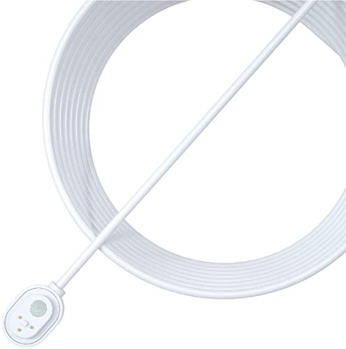 Arlo Magnetische Oplaadkabel voor Buiten Wit - 7,6 m - Compatibel met Arlo Ultra 2, Pro 5, Pro 4, Pro 3, Go 2 en Floodlight - VMA5600C-100PES