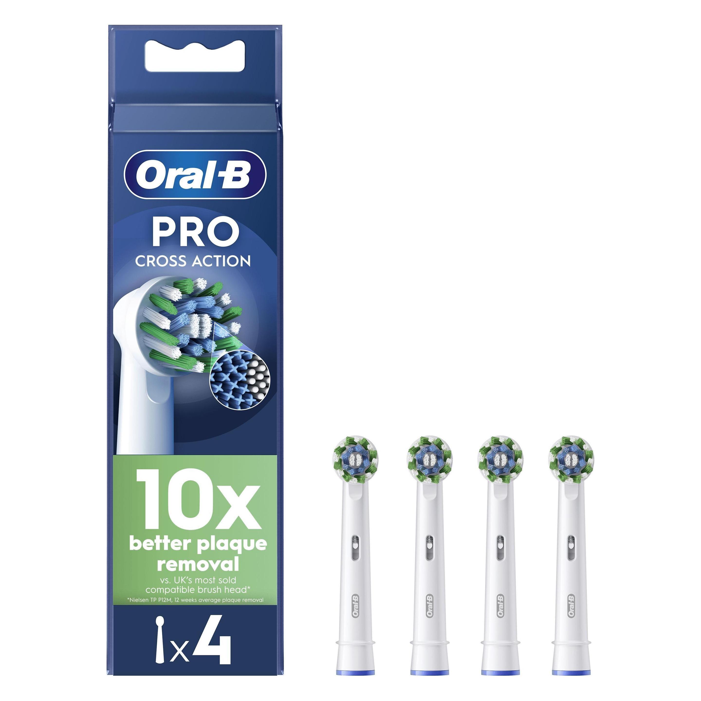 Oral-B Pro Cross Action Aufsteckbürsten 4er (4x) (8006540893036)
