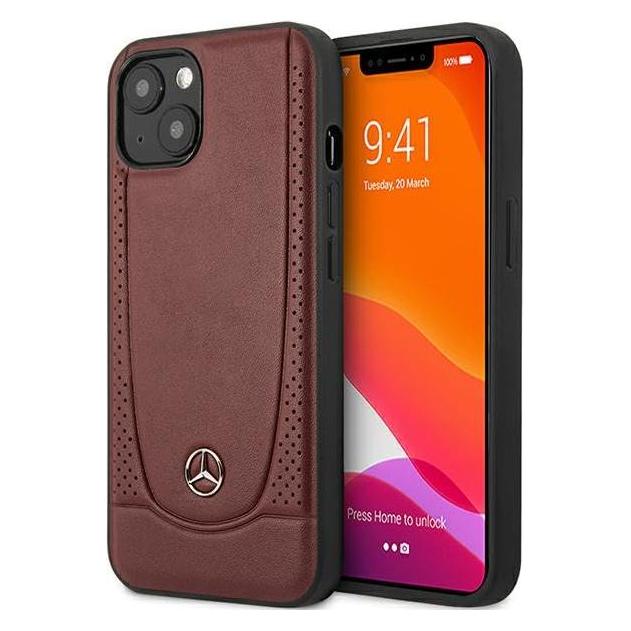 Mercedes MEHCP15SARMRE iPhone 15 6.1" czerwony/red hardcase Leather Urban Bengale (Apple iPhone 13, Apple iPhone 14, Apple iPhone 15) (Mer007834-0)