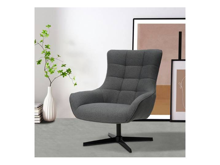 OTTO home Ohrensessel LEMOORE - OTTO. Verlässliche Qualität., Relaxsessel, TV-Sessel, 360° Grad drehbar, Feinstruktur