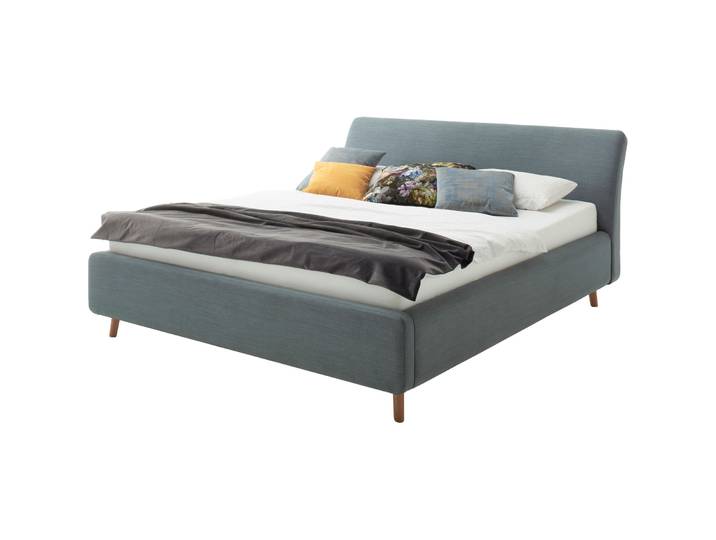 Bett Matero ocean Bezug Stoff 160 x 200 cm - Bett