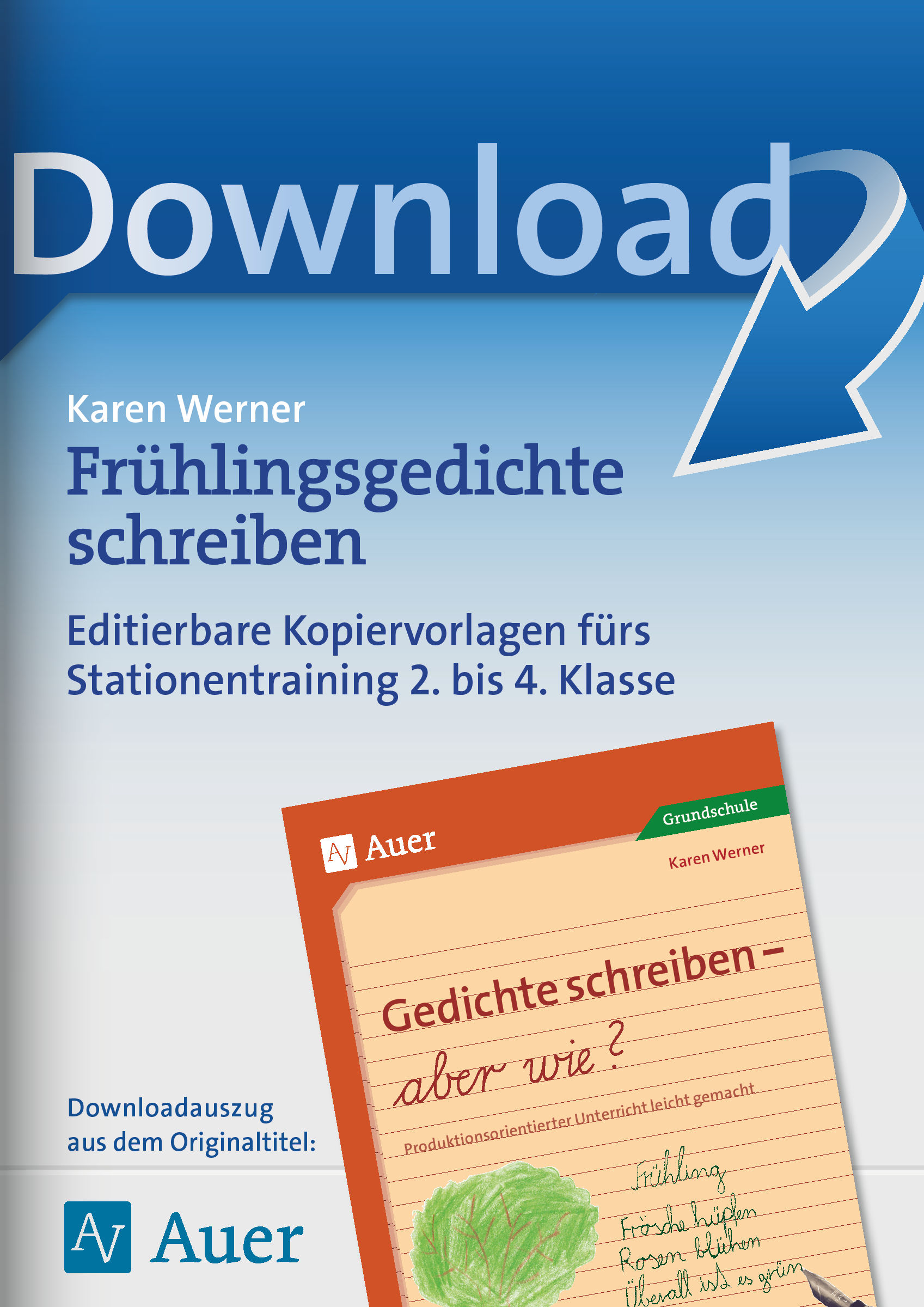 Auer Verlag Frühlingsgedichte schreiben